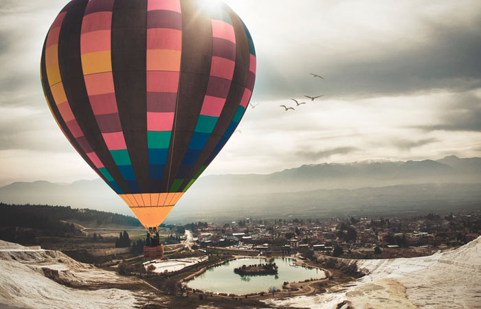 Где полетать на воздушном шаре в Турции. Экскурсия воздушные шары Турция