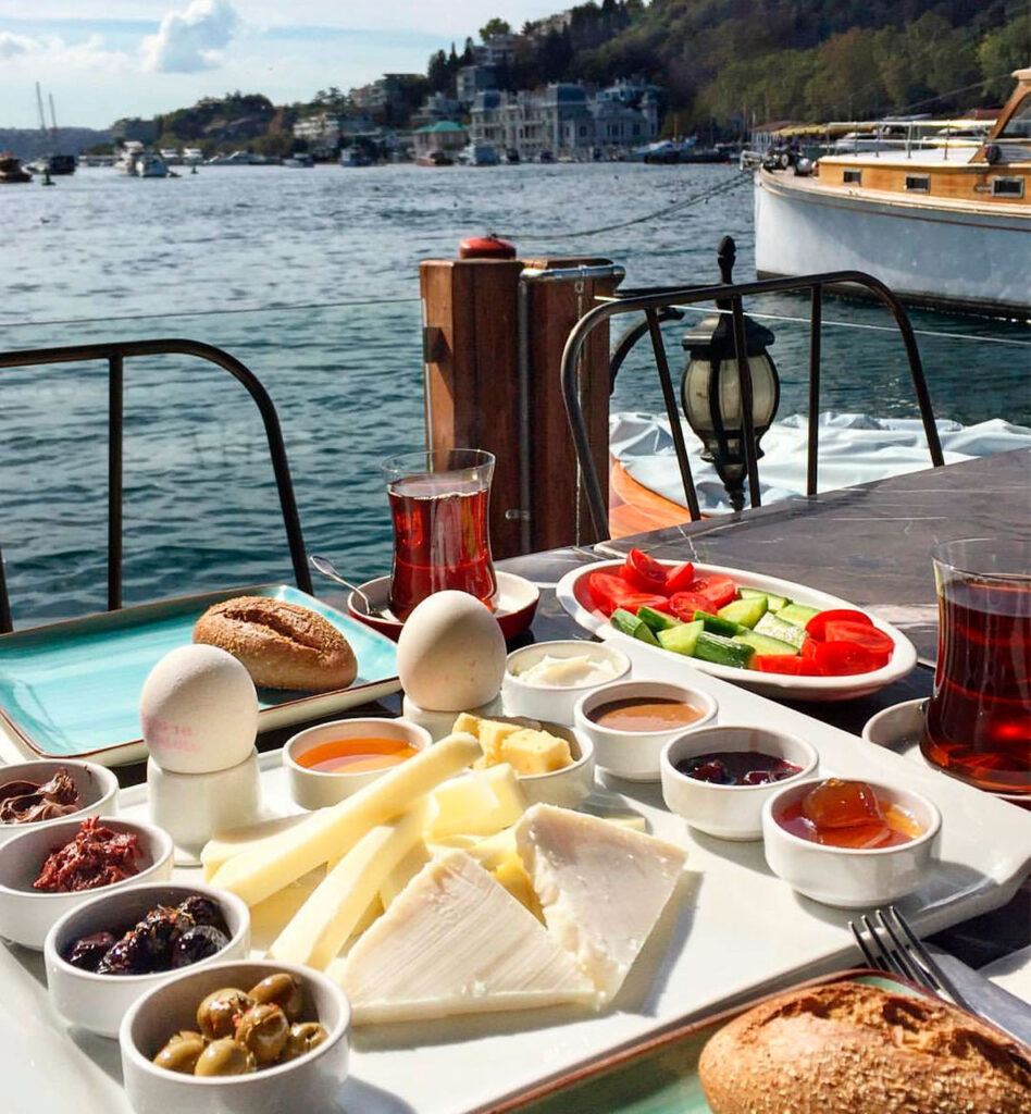 Турецкий завтрак фото красиво