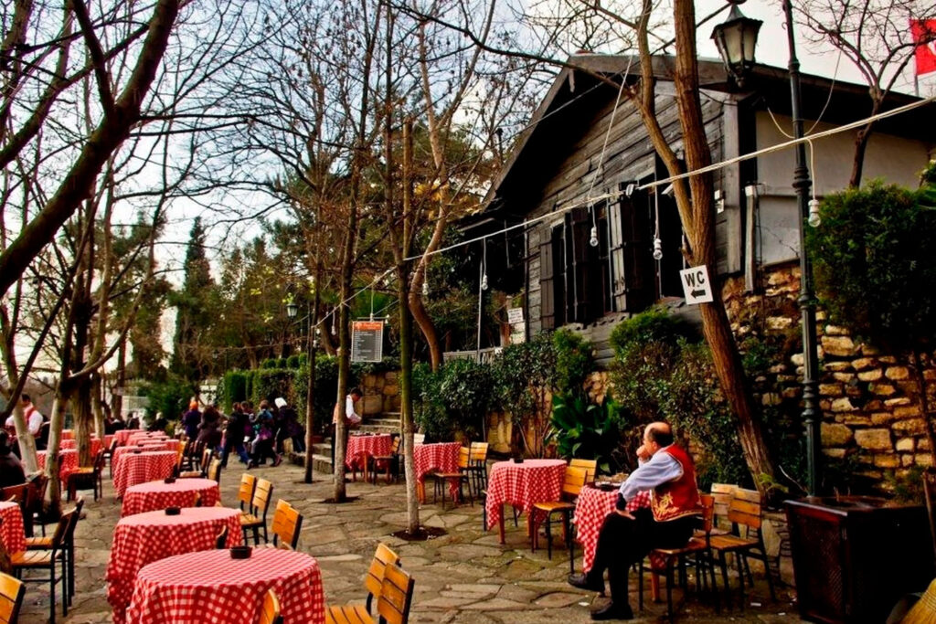 Кафе Пьер Лоти в Стамбуле