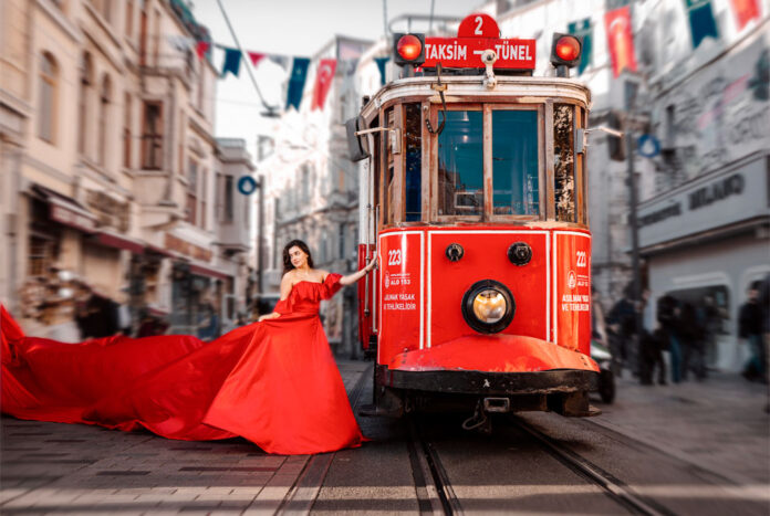 Фотосессии в платьях Стамбул