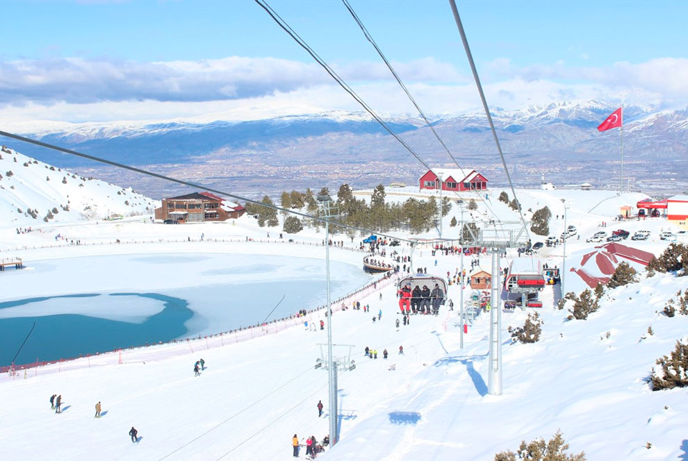 Лучшие места для катания на лыжах в Турции