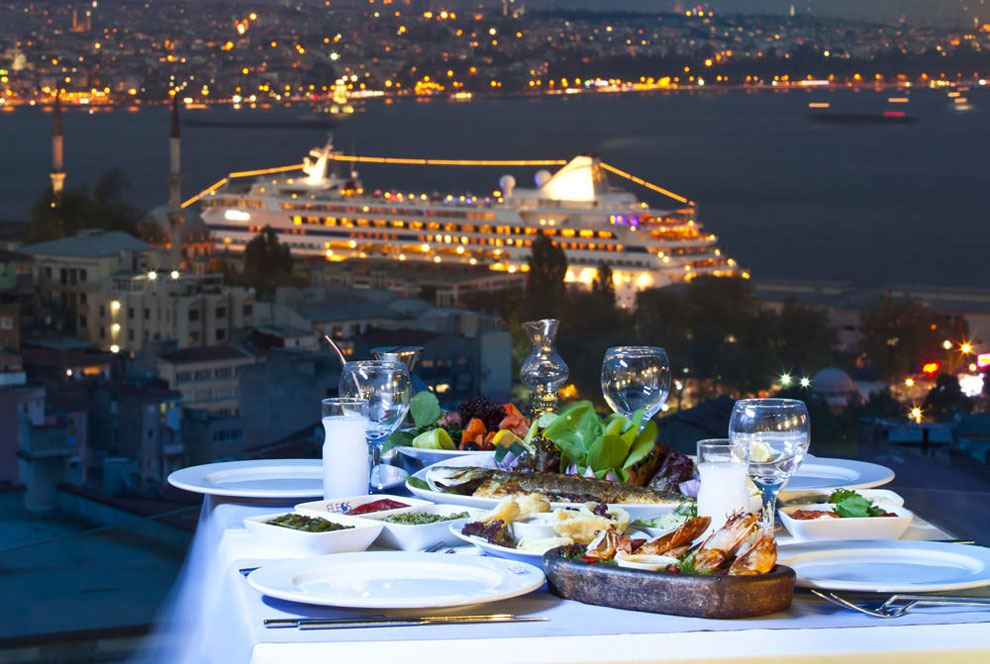 Где поесть в Стамбуле с красивым видом