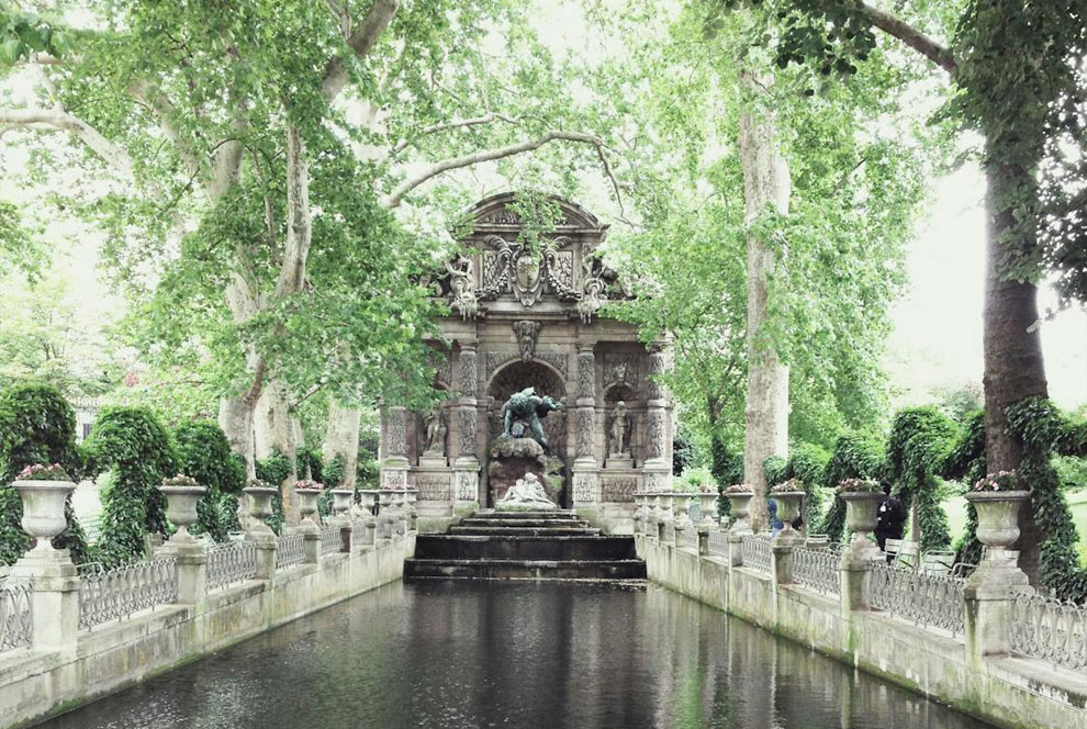 Люксембургский сад Париж