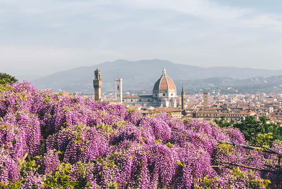 Цветущие сады Флоренции